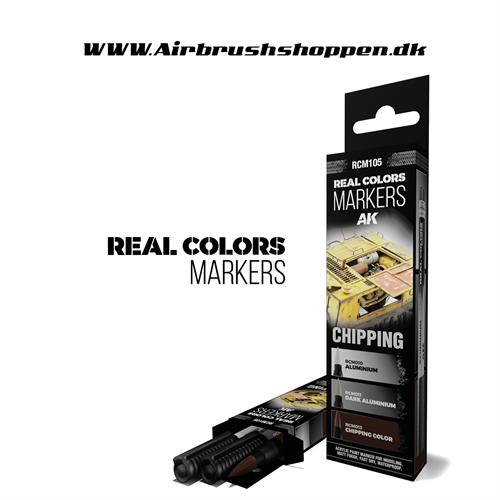 RCM105 - CHIPPING – RC MARKERS SET - Real Colors Markers